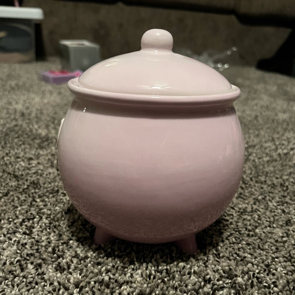 Halloween cauldron canister
